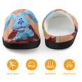 thumbnail image 5 of Blue'S Clues Slippers for Kids, Cute Soft Plush Anti-slip Fluffy Fuzzy House Slippers Warm Soft Plush Non-Slip Indoor Outdoor Slip-on Shoes for Boys Girls, 5 of 8