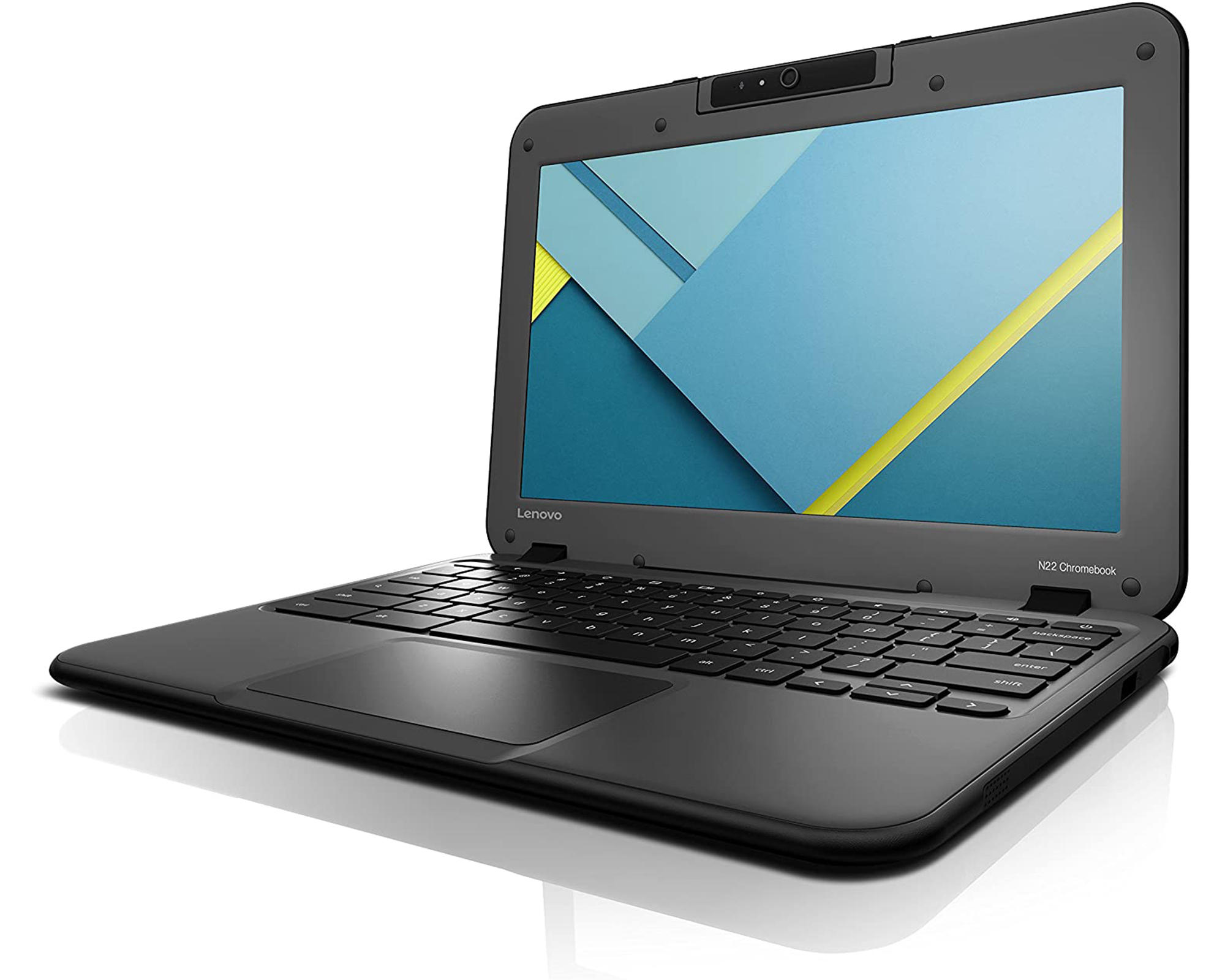 Used Lenovo N22 Series Chromebook 11.6-Inch (2GB RAM, 16GB HDD, Intel Celeron 1.60GHz) - image 2 of 10