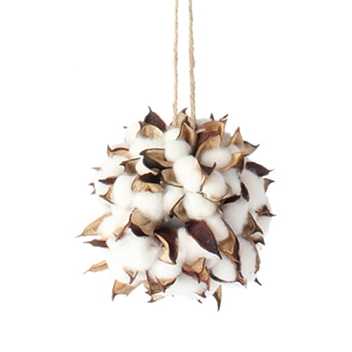Cotton Ball Ornament