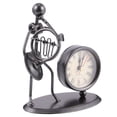 thumbnail image 2 of Vintage Clock Iron People Model Clock Creative Clock without Battery for Home, 2 of 7