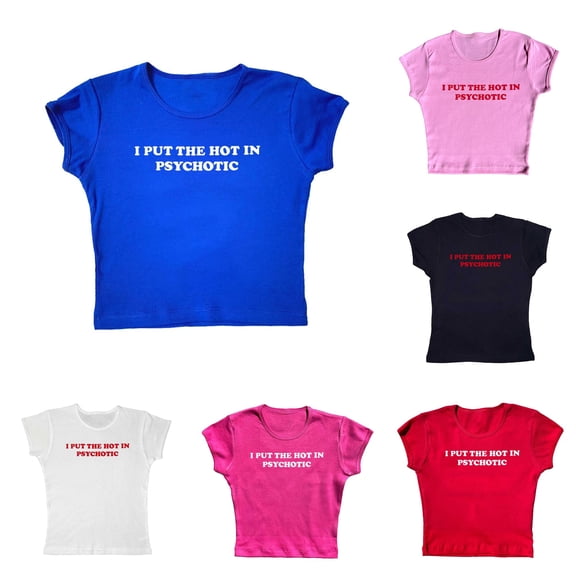 Baby Tees for Women Graphic Crop Tops Summer Girls Crew Neck T Shirts under Scrub Women Long Sleeve Shirts S