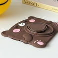 thumbnail image 6 of TECH CIRCLE Cartoon Tablet Case for Apple iPad Mini 3/2/1 (7.9 Inch), Cute Case for Kids/Girls/Boys, Built-in Rotating Kickstand & Handle, with Shoulder Strap, Shockproof Portable Case, Pink Bear, 6 of 8