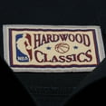 thumbnail image 4 of Men's Mitchell & Ness Black New York Knicks Hardwood Classics Camp Shirt, 4 of 7
