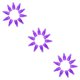 thumbnail image 3 of Clips de tapa de remojo de uñas 10 Uds. Morado Azul Rosa Rojo Negro sweethay, 3 of 6
