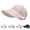 Pink#003, variant on Sun Protection Baseball Hat for Men and Women, Lightweight Wide Brim Cap with Adjustable Velcro, Quick-Drying Summer Hat