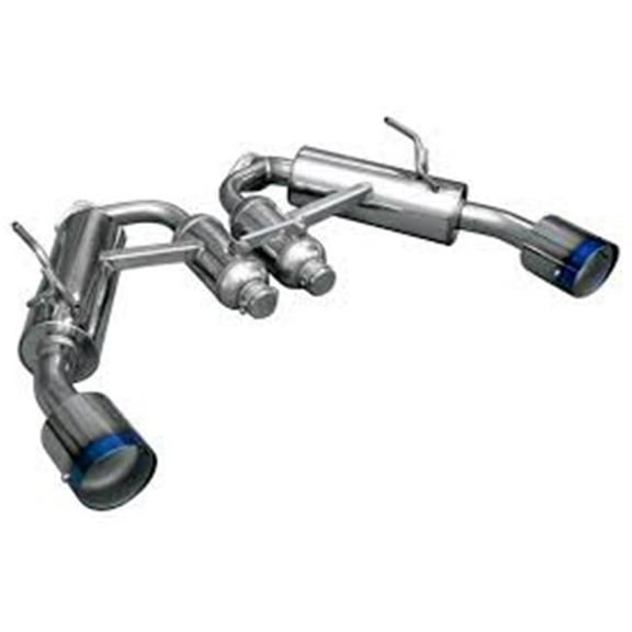 Q50 VQ37 Dual Hi-Power Titanium Tip Catback Exhaust