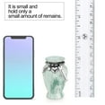 thumbnail image 4 of XIUDA Small Urn for Ashes, 2.8 Inch Aluminum Keepsake Cremation Urn for Human, Family Sharing Urns - Meadow Green, 4 of 6