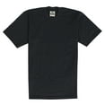 thumbnail image 2 of Pro Club Men's 6.5 oz Heavyweight Cotton Short Sleeve T-Shirt, Navy, 3X-Tall, 2 of 2