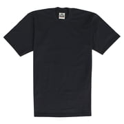 Pro Club Mens 6.5 oz Heavyweight Cotton Short Sleeve T-Shirt, Navy, Small