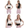 thumbnail image 3 of Posture Corrector Hunchback Correction Belt Breathable Comfortable Back Support Straightener Correction Brace Black L, 3 of 5