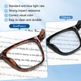 thumbnail image 6 of LotFancy Reading Glasses Blue Light Blocking, Spring Hinge Reader for Women Men, +4.0, 3 Pack, 6 of 8