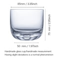 thumbnail image 4 of 4PCS Old Fashioned whisky cocktail drinkware Crystal glass cup 315ML Bar bartender tools, 4 of 4