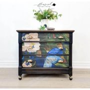 Redesign with Prima A1 Decoupage Rice Paper (Mulberry Tissue Paper) Sapphire Angel 23.4″X33.1″ 655350655846
