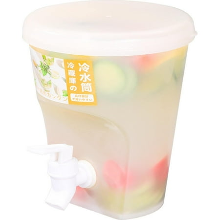 

Vicbovo 3.5L Refrigerator Water Dispensers Bottle With Faucet Drink Dispenser Beverage Dispenser Milk Lemonade Dispenser Juice Containers Mini Fridge Beverage Drink Dispenser For Parties