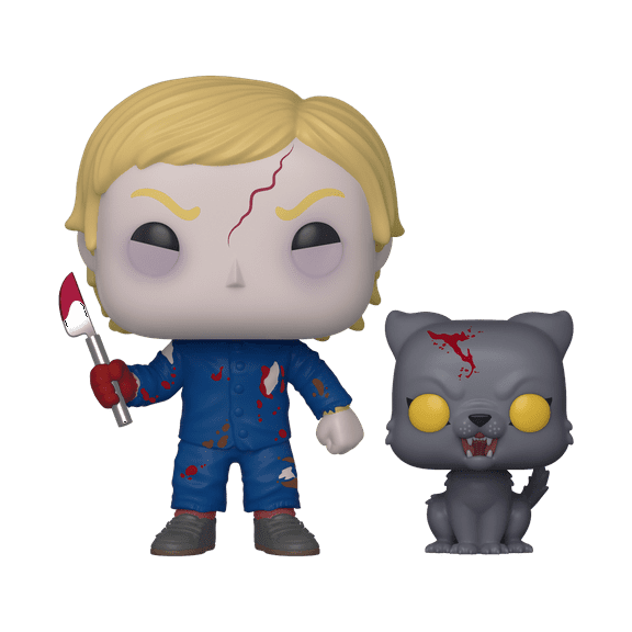 Funko POP! & Buddy Collectible Vinyl Figure, Pet Sematary Undead Gage & Church