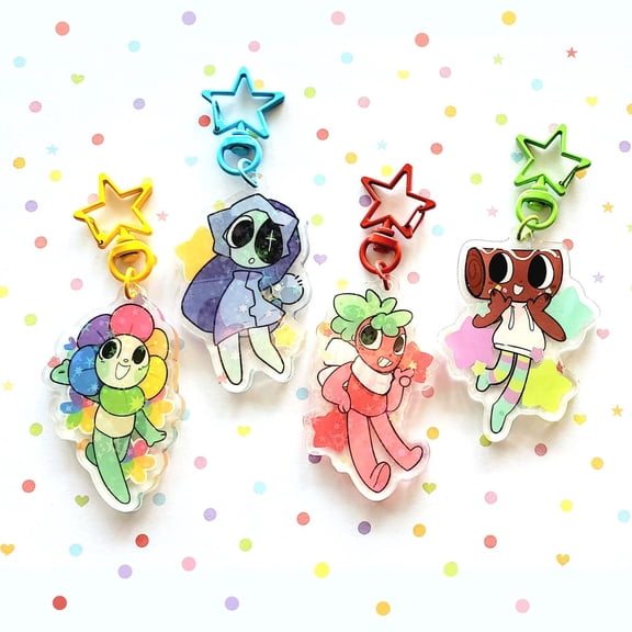 Dandy World Charms (1 keychain)