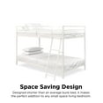 Mainstays Small Spaces TwinoverTwin Low Profile Junior Bunk Bed