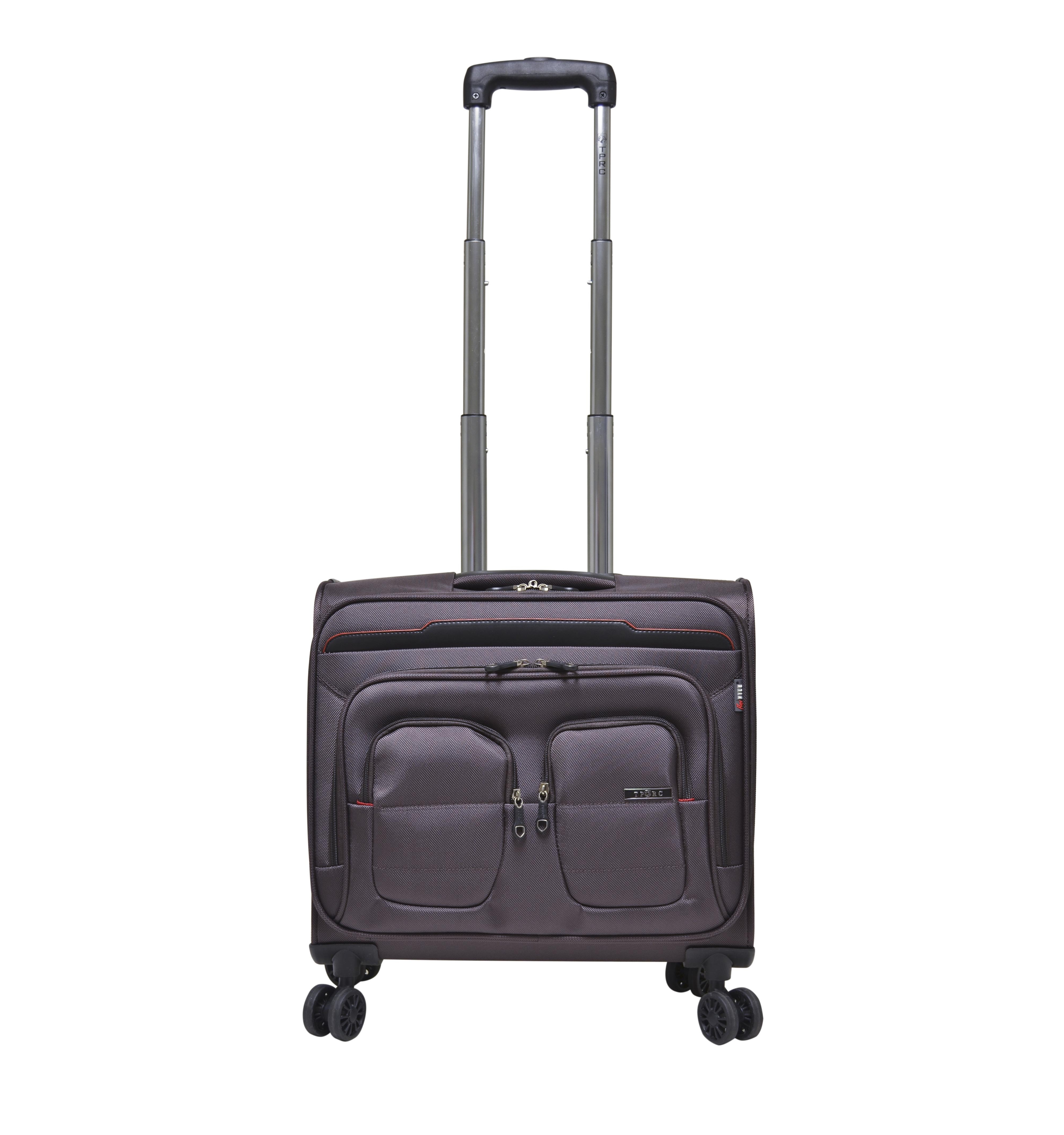 Luggage 17" FlexFile Rolling Spinner Briefcase