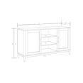 thumbnail image 4 of Better Homes & Gardens Springwood Cane TV Stand for TV's up to 65", Charcoal Finish, 4 of 13