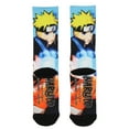 thumbnail image 2 of Naruto Part II Shippuden Pixel Character All Over Sublimated Crew Socks, 2 of 6