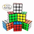 thumbnail image 1 of Paquete de 6 cubos mágicos de velocidad 3x3x3, cubo de rompecabezas de fácil giro y juego suave, juguetes educativos a granel de 56mm para niños y adultos oso de fresa  Electrónica, 1 of 3