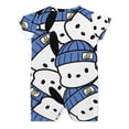 thumbnail image 2 of Pochacco Baby Boy Girl Romper Short Sleeve Cotton Bodysuit Outfits Jumpsuit Summer One Piece Clothes, 2 of 8