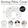 thumbnail image 6 of Sweet Jojo Designs Farm Animals Gray Green Grey Red Nursing Pillow Cover Case (Pillow Not Included) (Pillow NOT Included), 6 of 7