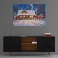 thumbnail image 3 of Epic Art 'Winter's Oasis' by Chuck Pinson, Acrylic Glass Wall Art, 36"x24", 3 of 5
