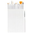 thumbnail image 2 of Joernso 15Pcs/Set Pro Nail Art Dotting Drawing Pen Polish Makeup Brushes Manicure Tools, 2 of 4