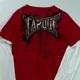 thumbnail image 2 of Camiseta de manga larga Y2K para hombre y mujer, camisa de gran tamaño con cuello redondo, ropa gótica informal, Tops de calle, color rojo, Hip Hop, nueva, 2 of 3