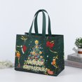 thumbnail image 3 of Kumdkd Christmas Bags, Large Reusable Non-Woven Holiday Tote, 1 Pack, 13" x 10", 3 of 5