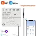 thumbnail image 3 of Interruptor Inteligente Tuya WiFi DC 7-32 V de 4 Canales con Sensor de Temperatura, Módulo de Contacto Seco Pasivo, Compatible con la Aplicación Smart Life., 3 of 5
