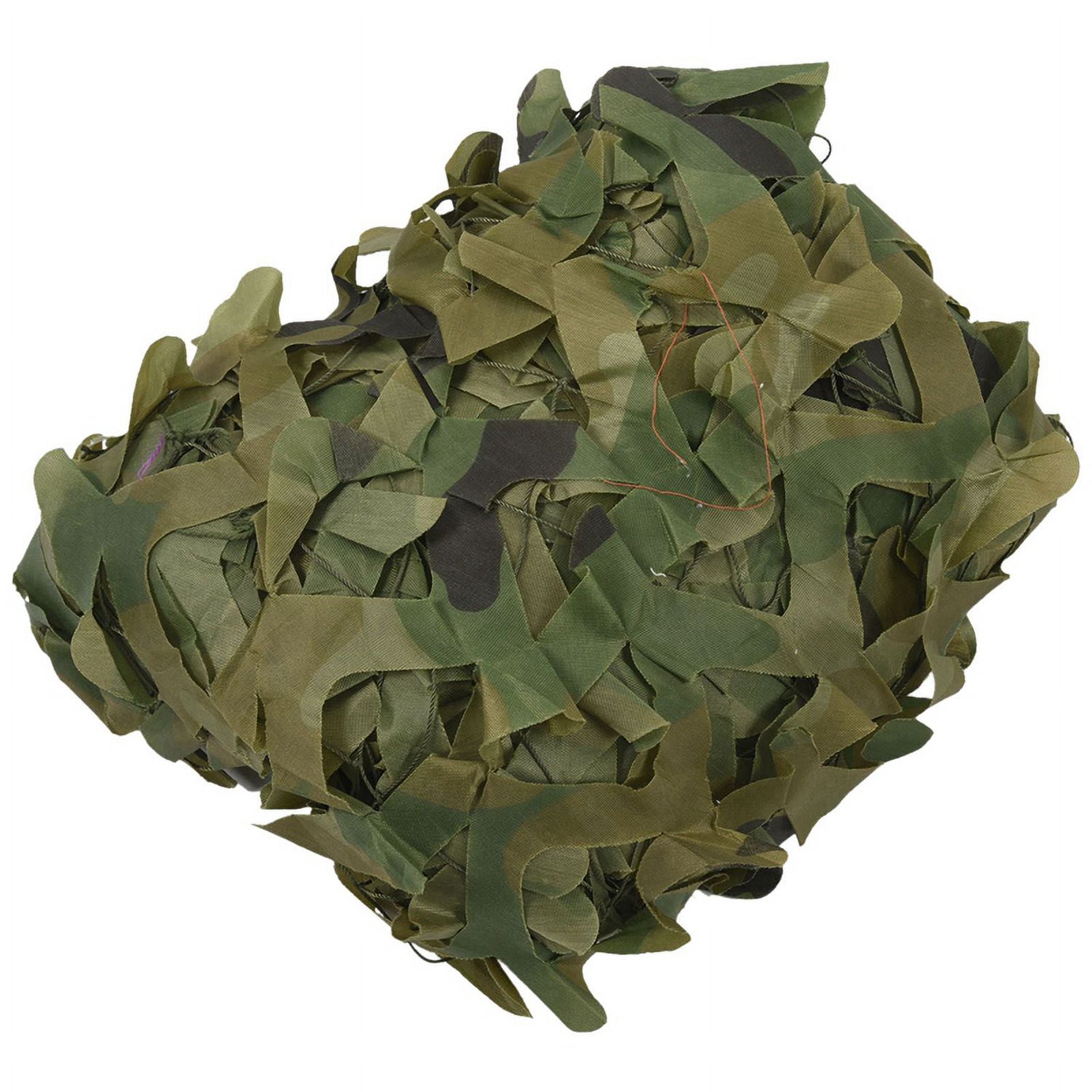 2pcs 4 x 1.5M Camouflage Hide Net Hunting Oxford Fabric Camo Netting,2 X 4m x 1.5m Camouflage Net