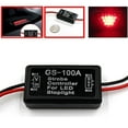 thumbnail image 1 of ALLTIMES Brake Light Flash Controller Module Universal for 12V Cars Motorcycle Bike, 12V Led 3Rd Flash Flashing Strobe Controller, 1 of 8