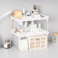 thumbnail image 3 of MIRACLE Home Closet Organizer Storage Shelf Rack For Kitchen Desktop Shelves Cabinet Holder Makeup Organizer Kitchen Accessories, 3 of 8