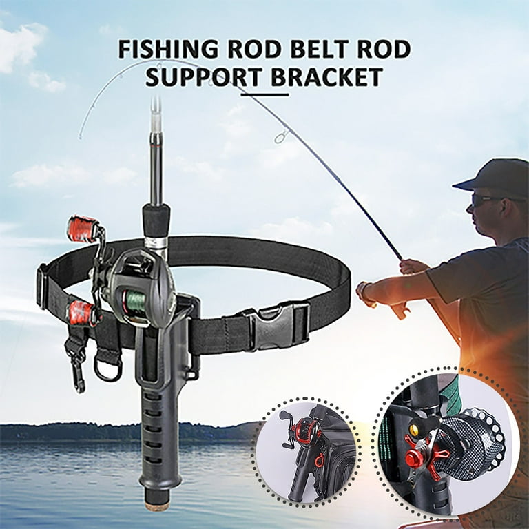 YOHOME Multifunctional Fishing Rod Belt With Rod Holder Portable