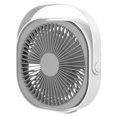 thumbnail image 1 of 1Set Electric Handheld Fan Portable Mini for Student Parties White ABS, 1 of 8