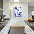 thumbnail image 3 of Epic Art 'Blue Pansies I' by Tim O'Toole, Acrylic Glass Wall Art, 24"x36", 3 of 3