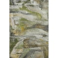 thumbnail image 2 of Addison Rugs Mayfield Premium Machine Washable Transitional Abstract Olive Rectangle Rug, 9' X 12' Machine Washable Transitional Abstract Olive Oversized Sherpa Throw Blanket, 2 of 6
