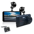 thumbnail image 2 of Motion Sensor Camera with Night Vision Dash Cam 1080P for Cars 4 Inch Dashcam with Super Night Vision 170° Wide Angle Dashboard Cam Recorder Loop Recording Parking Monitor Motion Detection, 2 of 6
