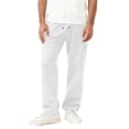 thumbnail image 3 of ZyeKqe Mens Cargo Sweatpants Fleece Lined Casual Fall Loose Fitted Straight Leg Sports Trousers with Pockets, 3 of 10