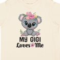 thumbnail image 4 of Inktastic My Gigi Loves Me Grandchild Girls Toddler T-Shirt, 4 of 5