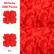 thumbnail image 2 of 3000 piezas de pétalos de rosa artificiales, pétalos de flores para una noche romántica, boda, fiesta, eventos, día de San Valentín, decoración, 2 of 5