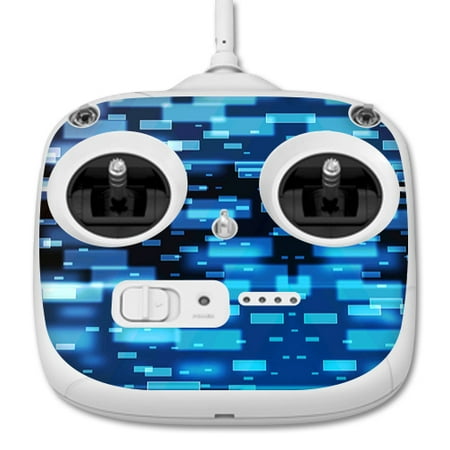 Mens Phantom 60 Block - MightySkins Protective Vinyl Skin Decal for DJI Phantom 3 Standard Quadcopter Drone Controller wrap cover sticker skins Space Blocks