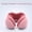 Pink, variant on U-Shaped Neck Pillow for Adults,Ergonomic Travel & Office Nap Support, Medium Soft Comfort for Neck Protection, Neck Pillow