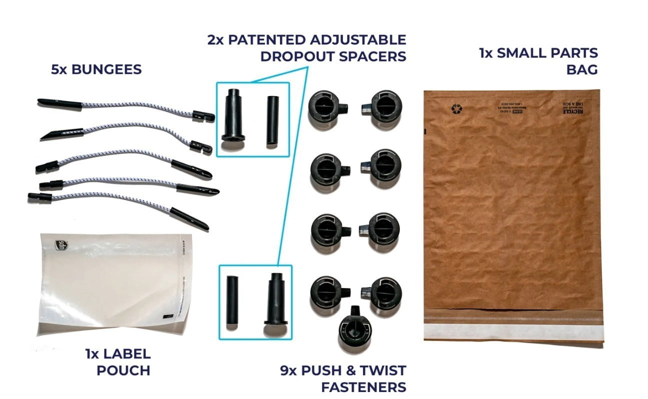 Bikeflights Bike Box with Essential Packing Material Kit