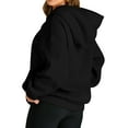 thumbnail image 5 of Fantaslook Hoodies for Women Oversized Fleece Sweatshirts Long Sleeve Pullover Tops Fall Outfits with Pocket, 5 of 10