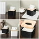 thumbnail image 4 of Caja de pañuelos para sala de estar, servilletero, estuche para guardar servilletas con tapa de madera, 4 of 5