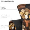 thumbnail image 4 of Yayeee Faucet Mat for Kitchen Sink 14.7" Diatomite Long Splash Guard Pad, Gold Flower, 4 of 7