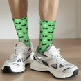 thumbnail image 6 of Rateoe alien cartoons for Women Casual Calf Socks - Cute Crew Socks - Thin Soft Above Ankle Socks Size 5-11, 6 of 6